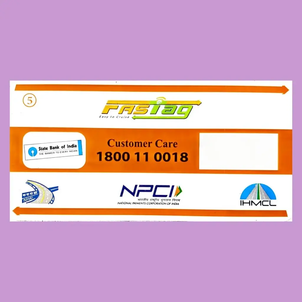Fastag for Lite Commercial Vehicle Like Mini Bus (SBI)