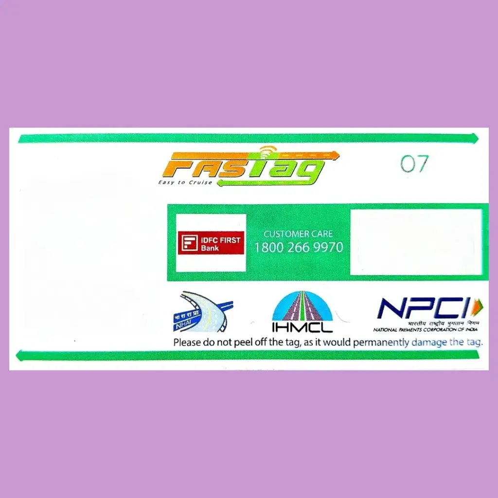 Fastag for 2 Axle Vehicle like Bus, Truck